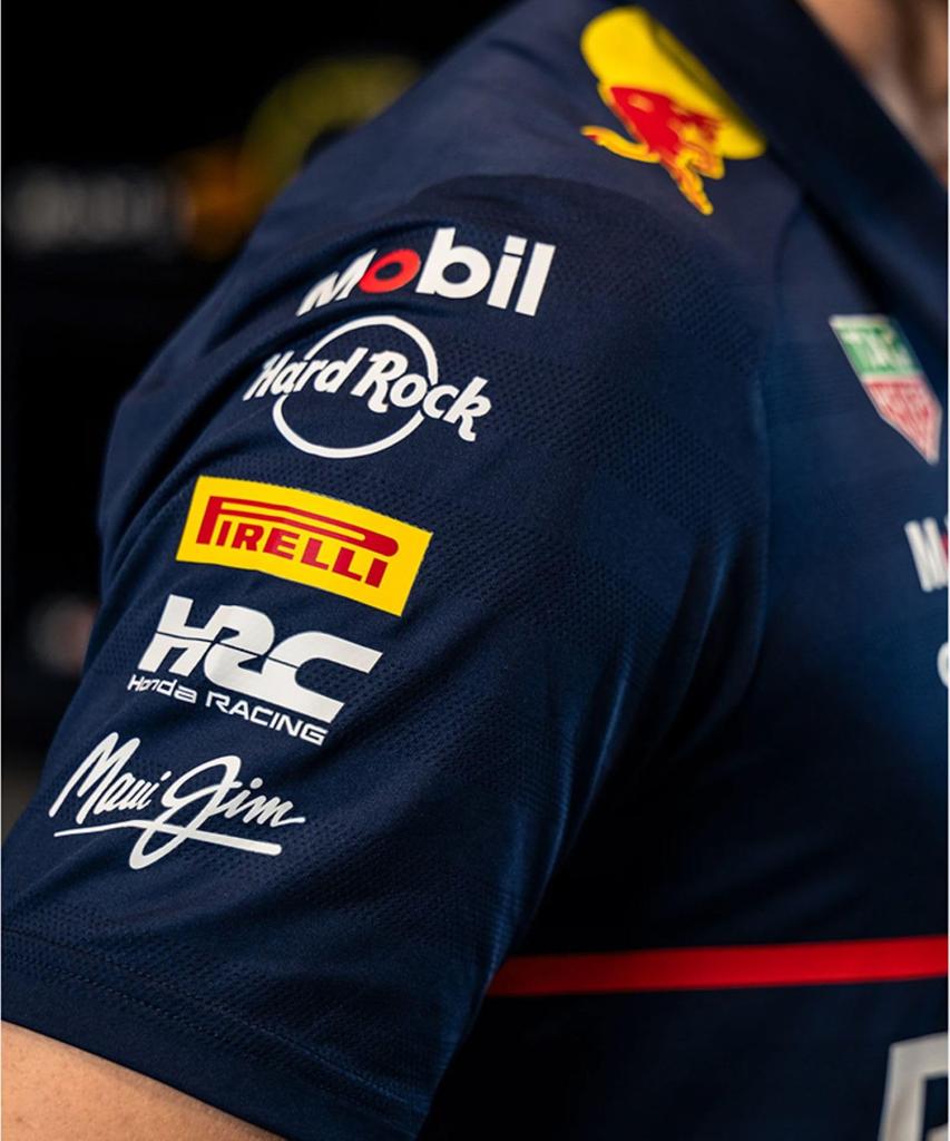 PUM'S Oracle Red Bull Racing Team Polo Shirt 2025 / TM9865-020 (JP, Alphabet, L, Standard, Navy)