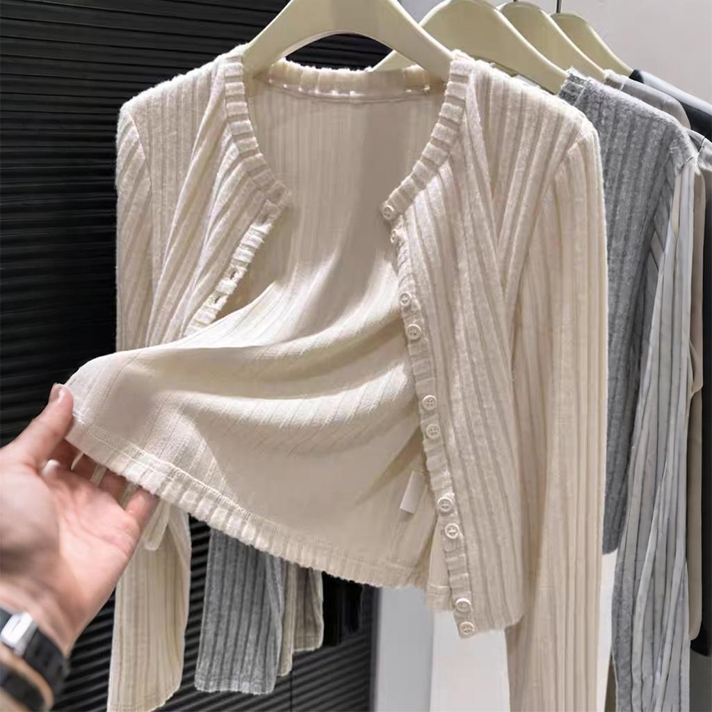 European American Fashion Simple Long-sleeved Wool Sweater Women's Clothing Autumn Winter