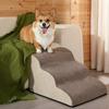 Pet 3 Steps Stairs for Small Dogs & Cats, Anti-Slip Removable Dog Stairs Ramp Ladder, Pet Bed Stairs & Dog House Supplies