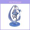 Niedliche Hatsune Miku PVC-Figur mit Hasen-, Schnee- und Kirschblütenmotiven