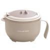 Stainless Steel Noodle Bowl With Lid Portable Leakproof Soup Students Dormitory Cafeteria Use