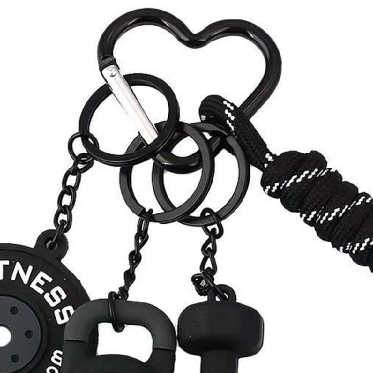 Athletic Styles Key Holder Premium PVC Construction Trendy Bag Charm For Sports Equipment Organization
