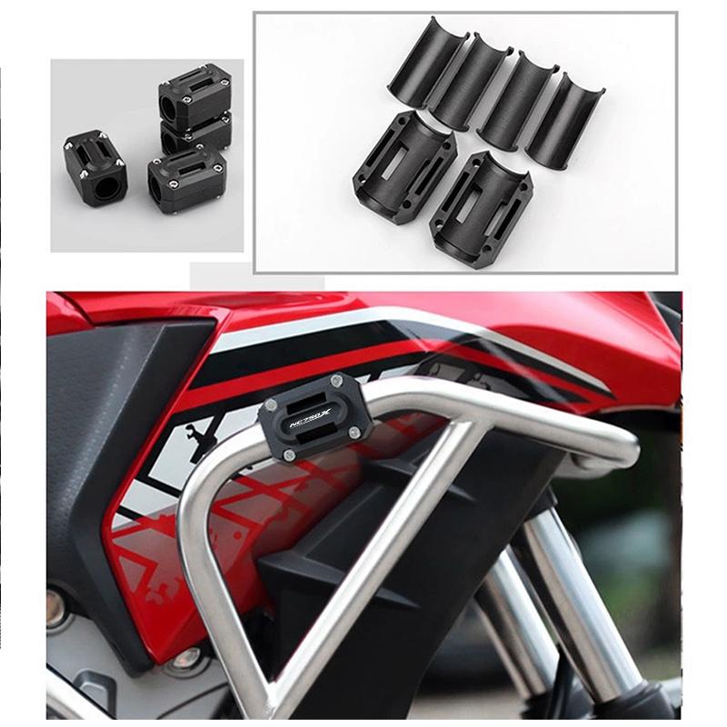 For Honda NC750x NC 750x NC750 X 2017-2025 2025 Motorcycle Accessories Crash Bars Decorative Block Engine Guard Bumper Protector