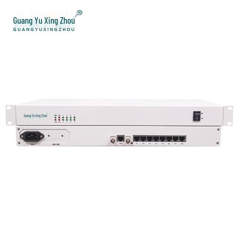 GY-PCM8C/E1 Integrated Services PCM Optical Transceiver