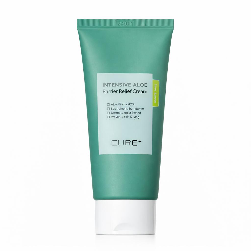 

KIMJEONGMOONALOE CURE+ Intensive Aloe Barrier Relief Cream Deep Moisturizing Face Cream 100g