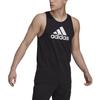 adidas Tank Tops Men's Black Crew Neck Moderate Other HJ9686