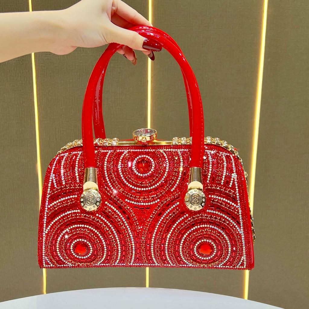 Single-shoulder Women's Bag, Evening Bag, High-end Bag with A Slanted Carrying Chain, Women's Handbag