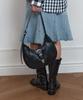 Curetty C Double Belt Mini Hobo Bag_Black