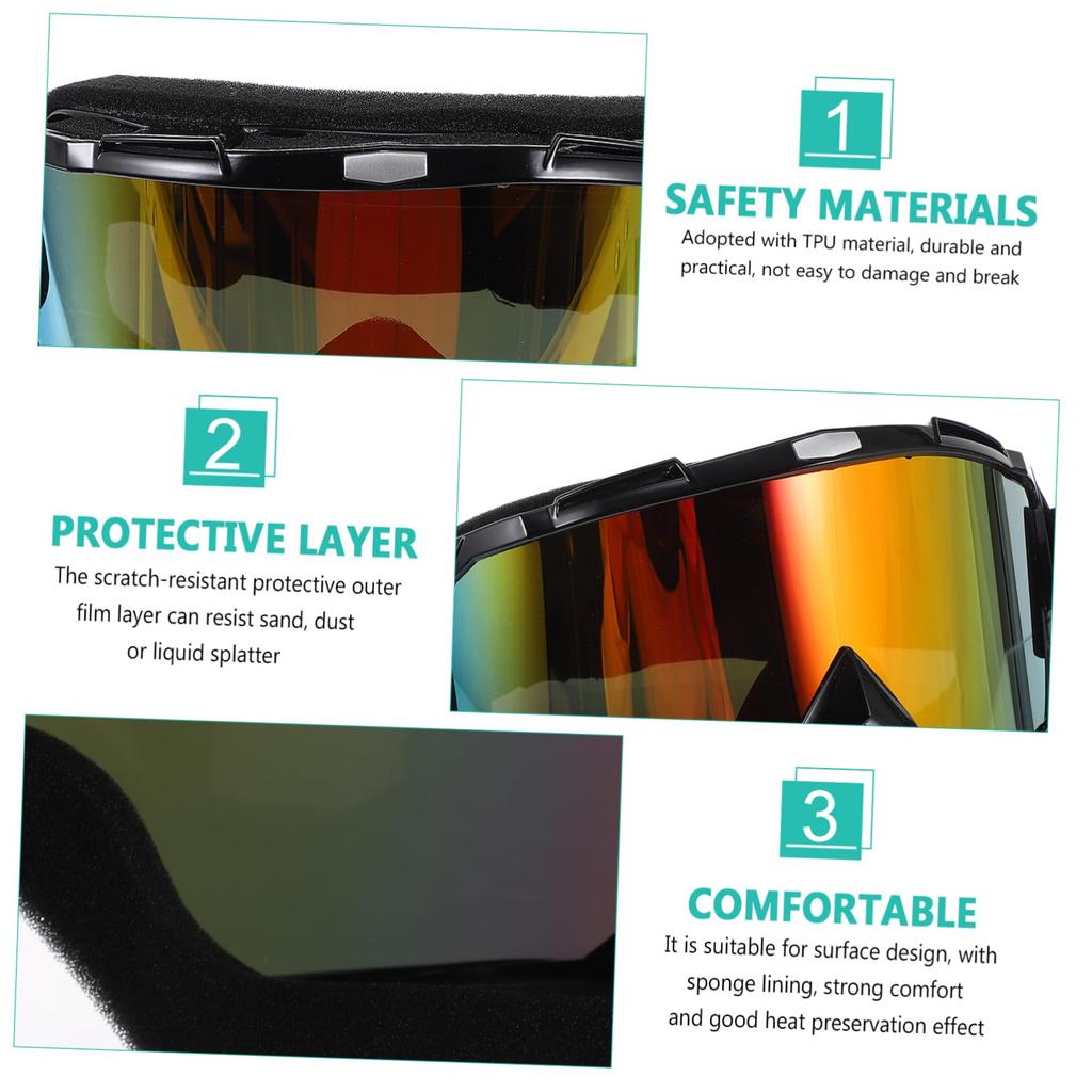 HEALEEP Windproof Glasses, Motorbike, Outdoor, Cycling, Windproof, Gog,