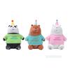 20 см Оригинальная Кавайная Плюшевая Игрушка We Bare Bears Серия С Днем Рождения Кукла Мультяшный Ледовый Медведь Гризли Панда Мягкая Игрушка Кукла Подарок