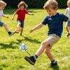 Creative Footbag Toy, Handmade Knitted Juggling Balls for Kids Adults, Colorful World Bean Bags for Outdoor Game