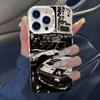 Super Cool Retro Sports Car iPhone Case For iPhone 16 15 14 13 12 11 Pro Max XR XS MAX 7 8 PLUS MINI INS Transparent Cover