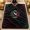 Flannel BlanketNapoli FC Warm Soft Throw Blanket for Indoor Sofa Bed Living Room Use