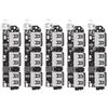 5Pcs Power Bank Charger Module 3USB DIY Mobile Circuit Board Electronic Component 5V2.1A