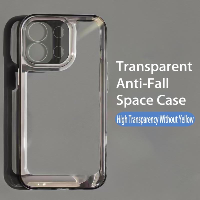 

Transparent Crystal Case For Xiaomi Redmi Note 14 13 12 11 10 9 Pro Plus Redmi 14C 13C 12C Bumper Protection Phone Cover Note 13 4G