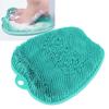 Shower Foot Scrubber Prevent Slip Suction Cup Fatigue Relief Bath Foot Wash  R for Pregnant Women Elderly
