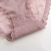 Low Waist Underwear for Women Bow Mesh Flower Briefs Comfortable Lace Panties  Girl