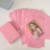 10pcs/set Two-layer Idol Photo Protective Cover Macaron Color Photo Card Film  Photo Storage