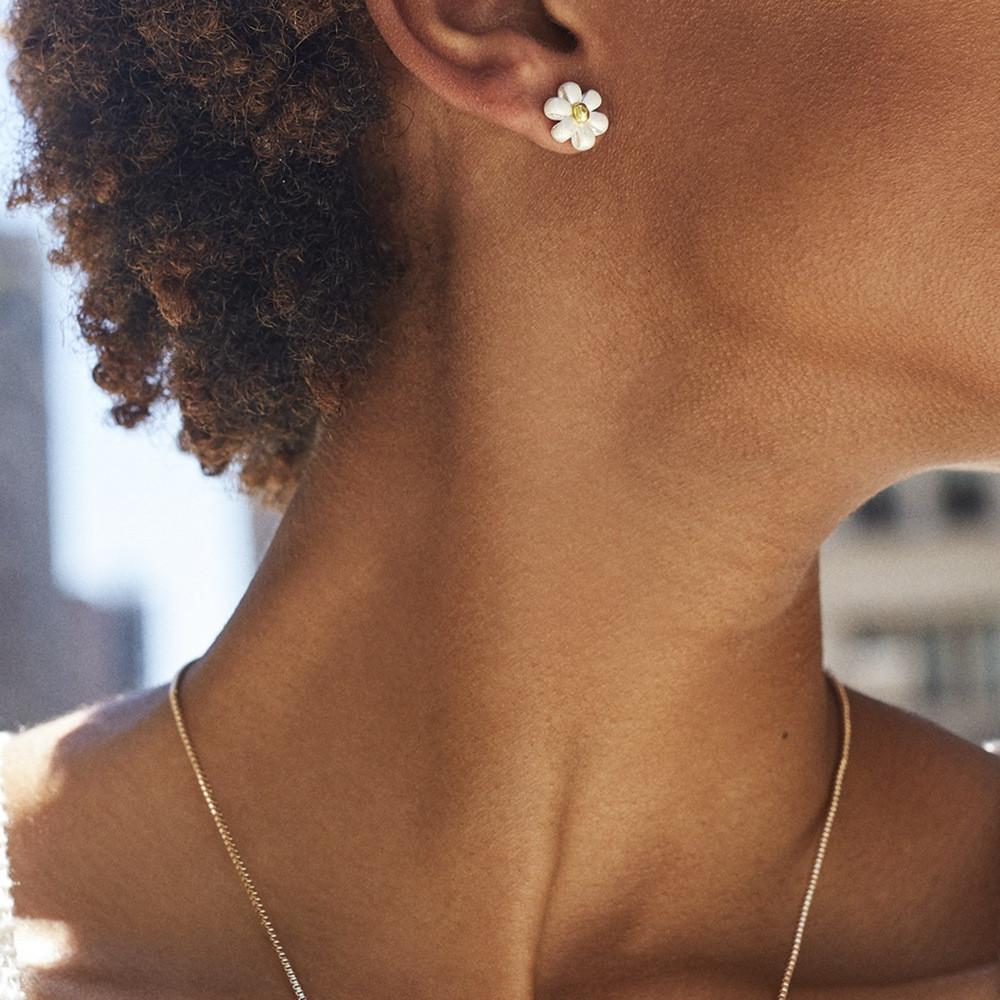 Earrings Lightweight Floral For Women Modern And Chic Street Jewelry Style