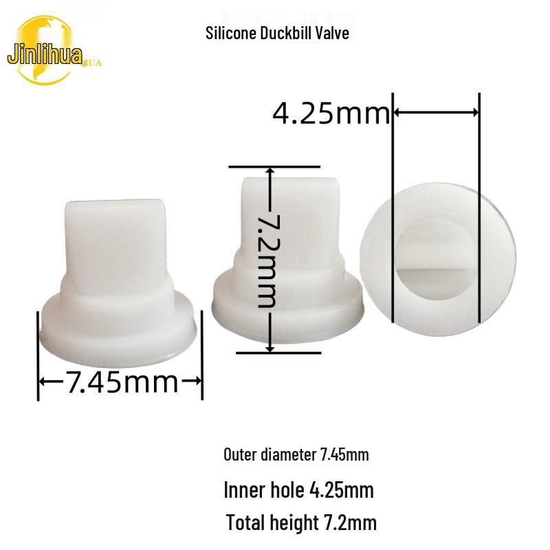 Mini Silicone Duckbill One-Way Exhaust Valve for Hand Sanitizer