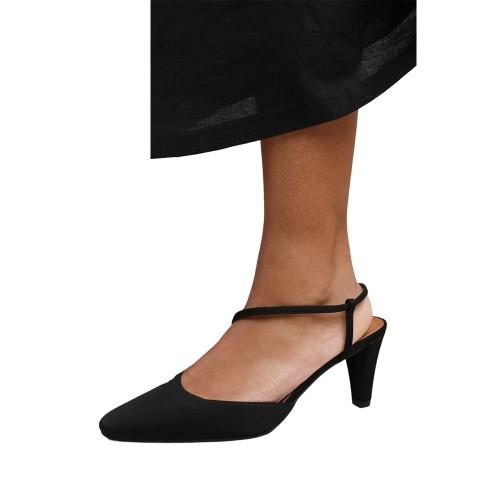 Where's That From Womens/Ladies Kansas Crossover Sling Back Wide Sandals