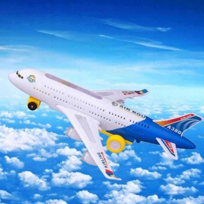 Large Passenger Airplane A380 Drives Sound 22Cm