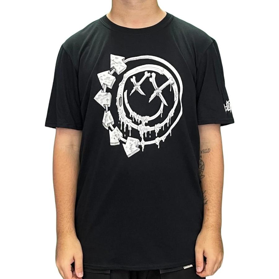 Blink 182 T Shirt Bones Band Logo New Official Mens Black Size M XXXXXL разноцветный