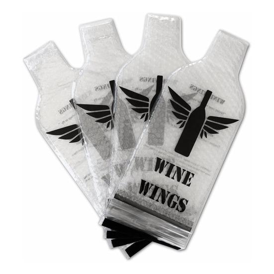 

4 шт. пакеты для красного вина, многоразовая бутылка для вина, дорожная защитная сумка, видимый двухслойный герметичный чехол B