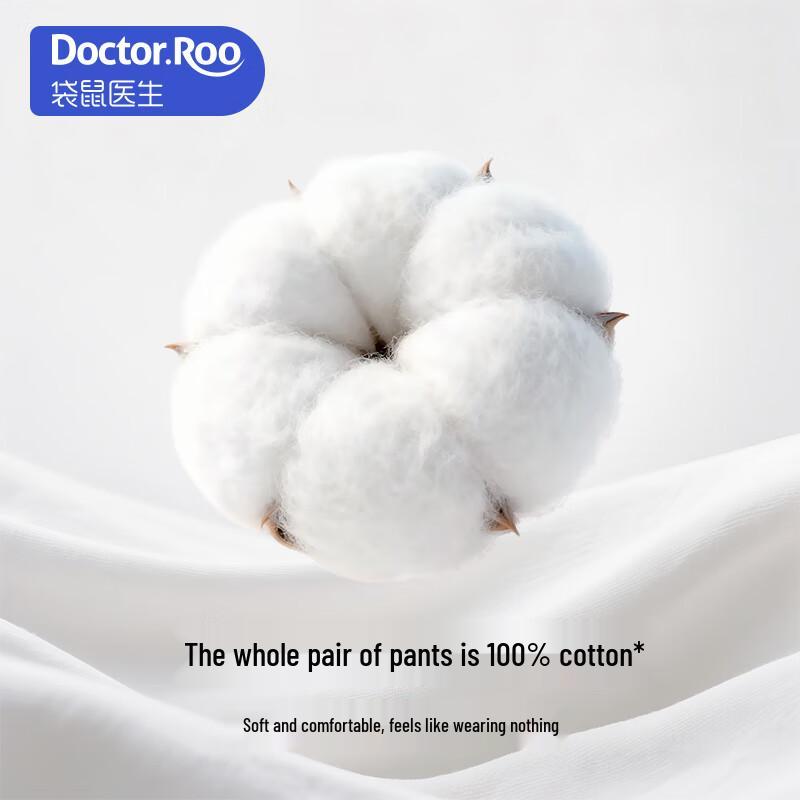 Kangaroo Doctor Women's Disposable High-Waist Cotton Underwear 6-Pack