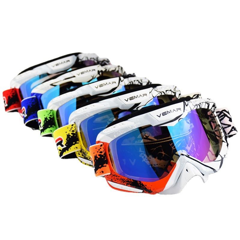 

Motorcycle goggles, locomotive riding, anti-helmet blindfold красный