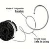 1set Trimmer Line Replacement Spool For Black+ Decker, Autofeed 30 Ft, 0.065-inch, Cap And Spring, Compatible With Gh900 Gh600 Gh610
