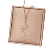 Dainty Serpents Neck Chain Jewelry Distinctive Gold/Silver Snake Pendant Necklace Neckchain Charm for All Occasion