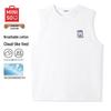 Men's Retro Pure Cotton Sleeveless T-Shirt