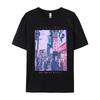 Japanese Retro Vibes Aesthetic Tokyo Fashion Tops Shirts Autumn Camisa Premium Cotton Unisex Tshirt Slim Fit