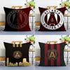 American Cities Atlanta Pillow Case Plush Fabric Soft Double Sided Print Home Sofa High Quality Cushion Cover Throw