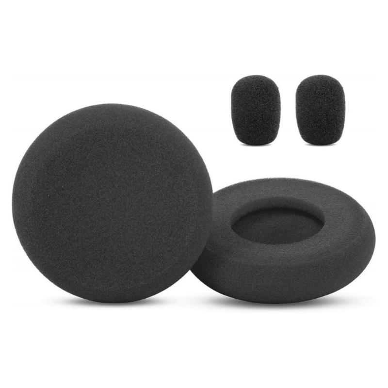 Quality Ear Cushions and Mic Covers for B250XT B250XT Plus B150 Headsets for Enhances Sound Isolation and Comfort