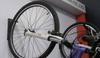Wall bike hanger, wall bike holder