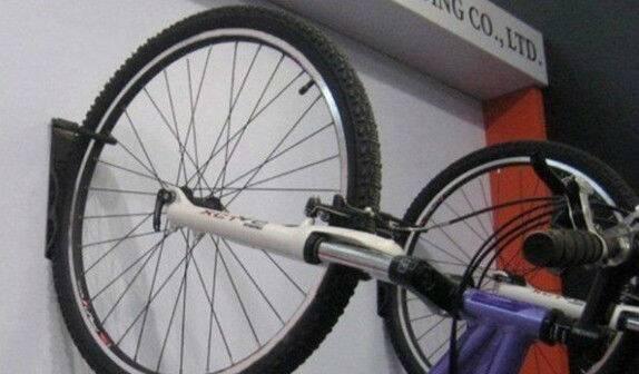 Wall bike hanger, wall bike holder