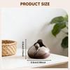 Ceramic Flower Vase Desktop Ornament Arrangement Floral Container for Office