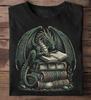 Bookworm Dragons Reading Book Dragon T Shirt - Japanese Dragon Shirt, Japanese Streetwear Shirt, Dragon Gift, Chinese Dragon Shirt