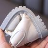 Buty dziecięce Jesień Moda dziecięca Martin Buty dziecięce Pojedyncze buty Chłopięce i dziewczęce Botki PU skórzane płaskie buty