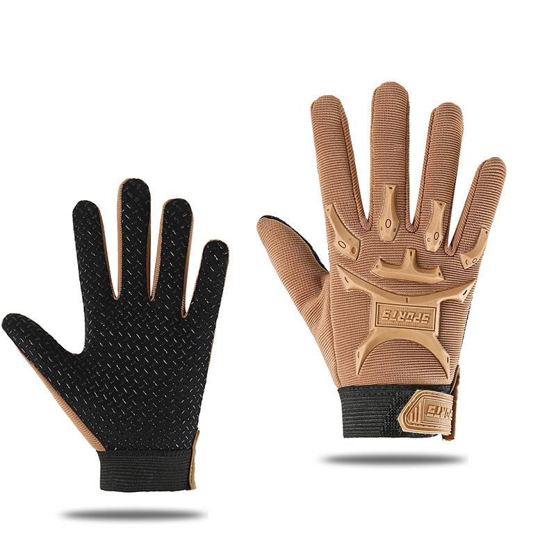 Kinderhandschuhe Radfahren Jungen Taktisch Vollfingerhandschuhe Camo Vier Jahreszeiten Mädchen 2 bis 7 Jahre Kinder Rutschfeste Kletterhandschuhe