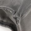 HERMES Herline Tote GM Tote Bag gray Nylon canvas unisex Used