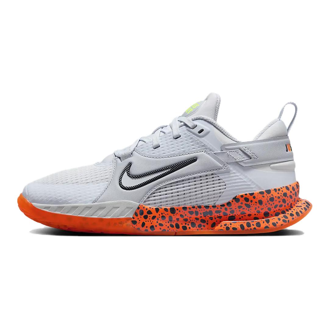 

Nike Серия Crosscourt Электрическая Модная Прочная Дышащая Нескользящая Низкие Детские Баскетбольные Кроссовки Детские кроссовки Серый Оранжевый FV3474-001 32