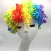 Clown Roleplay Cosplay Costume Outfits Halloween Clown Dressing Up Set Clown Nose Colorful Wigs