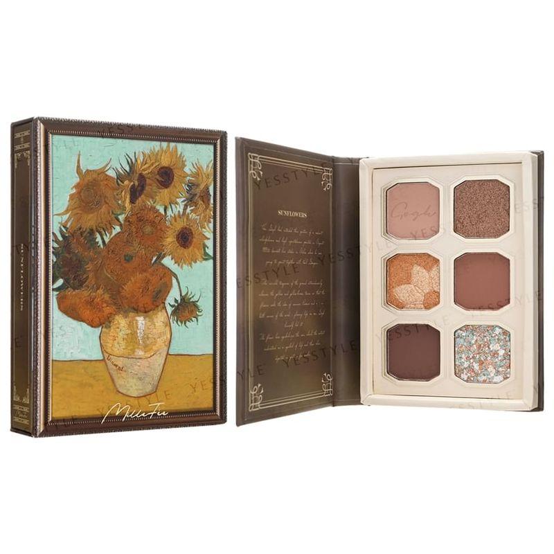 MilleFee - Van Goghs Målning Ögonskuggspalett 11 Solrosor