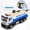 1/32 Alloy Diecast for Sanitation Watering Engineering Car Toy Model, Sprinkler Pull Back Water Cannon Truck Vehicles for Boys