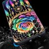 Cute Mandala Dreamcatcher Phone Case For Samsung Galaxy S26 Ultra S25 Plus S24 FE S23 S22 5G S21 S20 Cover Black Soft