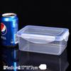 Heat-Resistant Rectangular Fresh-Keeping Lunch Box - Microwave Safe Food and Fruit Storage.