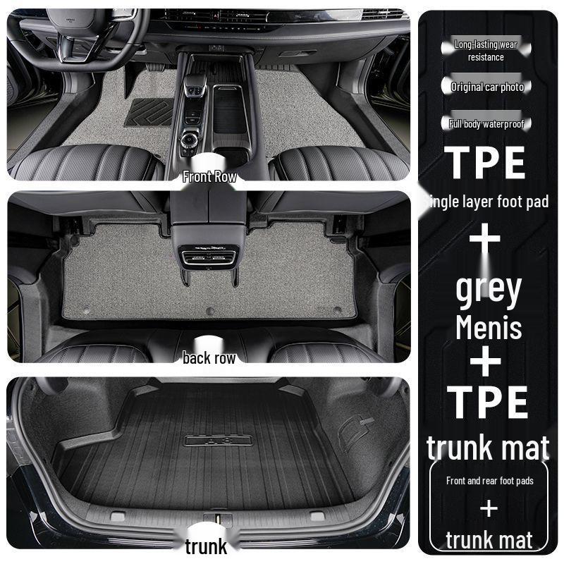 Fengyun A9L TPE Floor Mats 2025: Thickened, Wear-Resistant, Full Surround & Door Sill Coverage